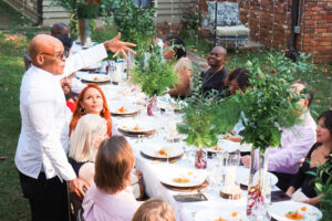 chef preparing customized dishes for Atlanta celebration