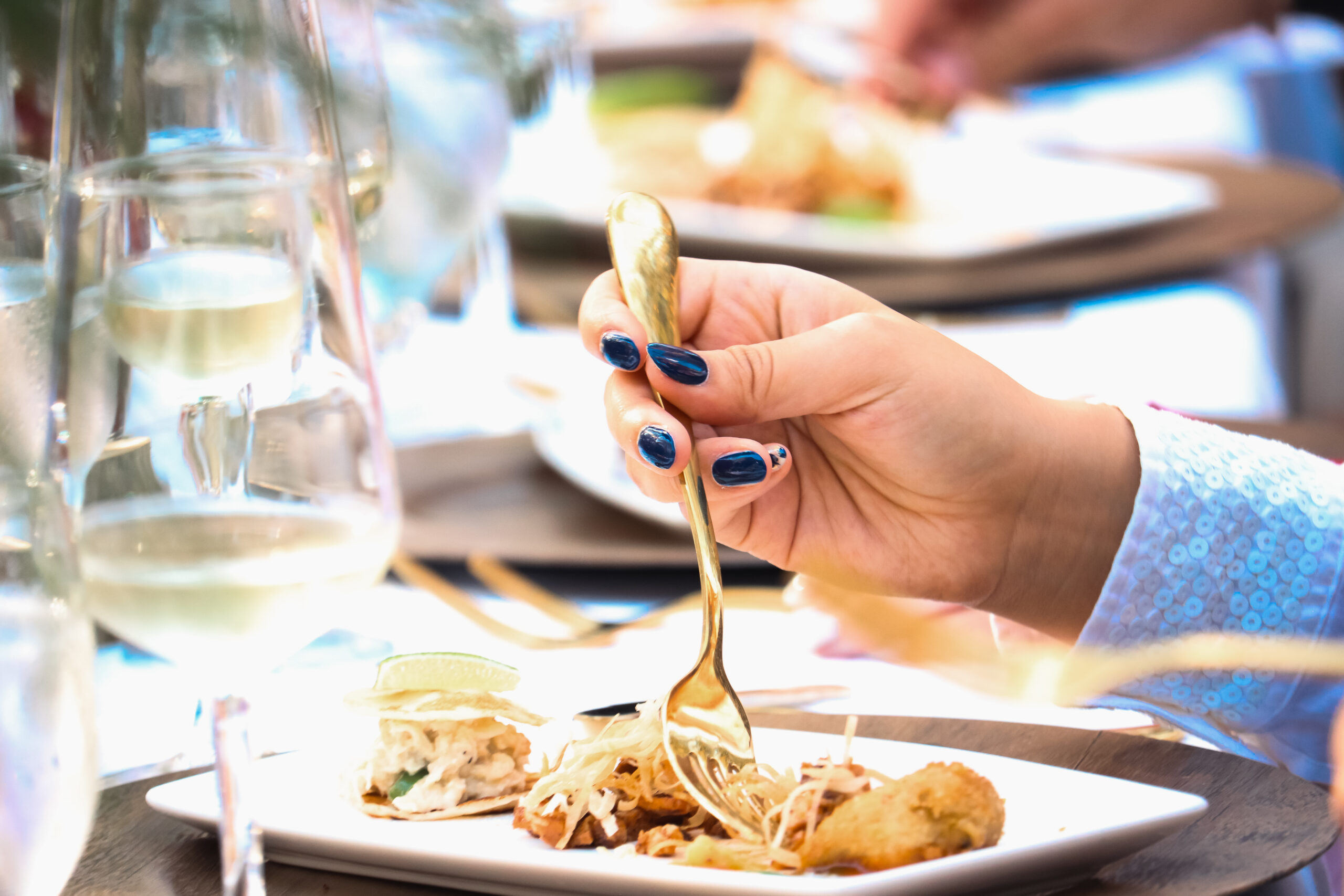 chef preparing customized dishes for Atlanta celebration